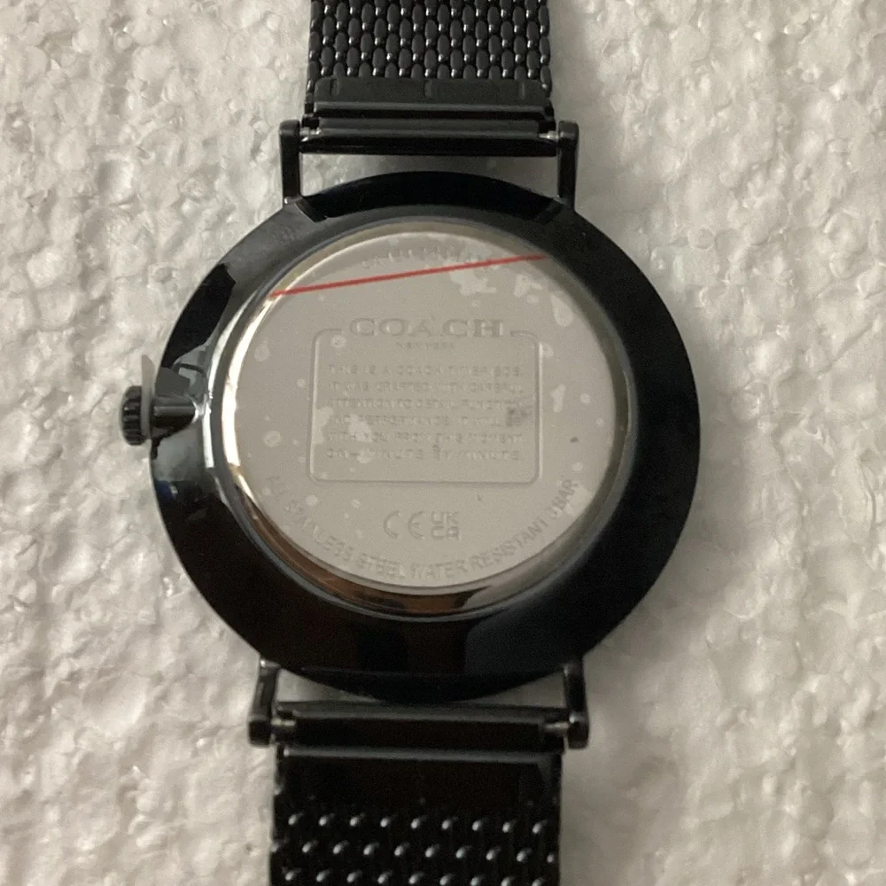 Coach Charles Blue Dial Blue Mesh Bracelet Watch For Men